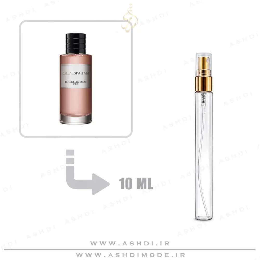 دکانت دیور عود اسپهان 10 میل اورجینال | Dior Oud Ispahan 10ml Original Decant — تصویر ۲