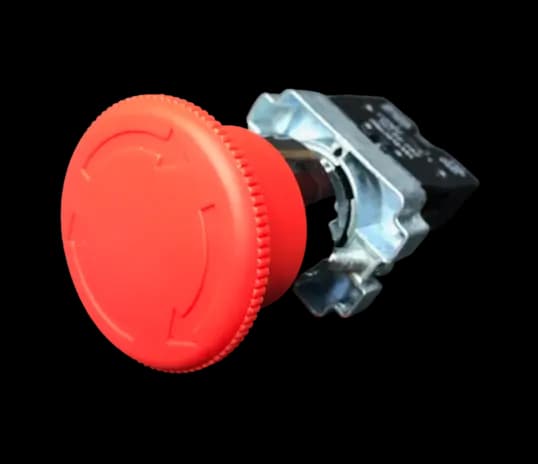 شستی قارچی قفل شو یان الکتریک مدل ‌XB2-BS542