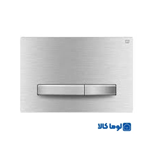 کلید تخلیه توکار ایران پرایم | استیل 1 میل نقره ای خش دار(60) — تصویر ۲