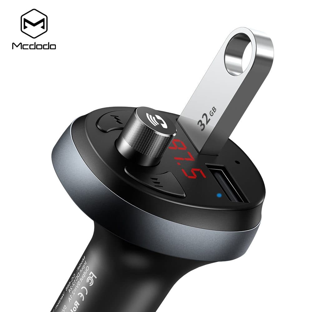 شارژر فندکی با قابلیت تماس و پخش موسیقی مک دودو مدل MCDODO CC-6880 — تصویر ۱۰