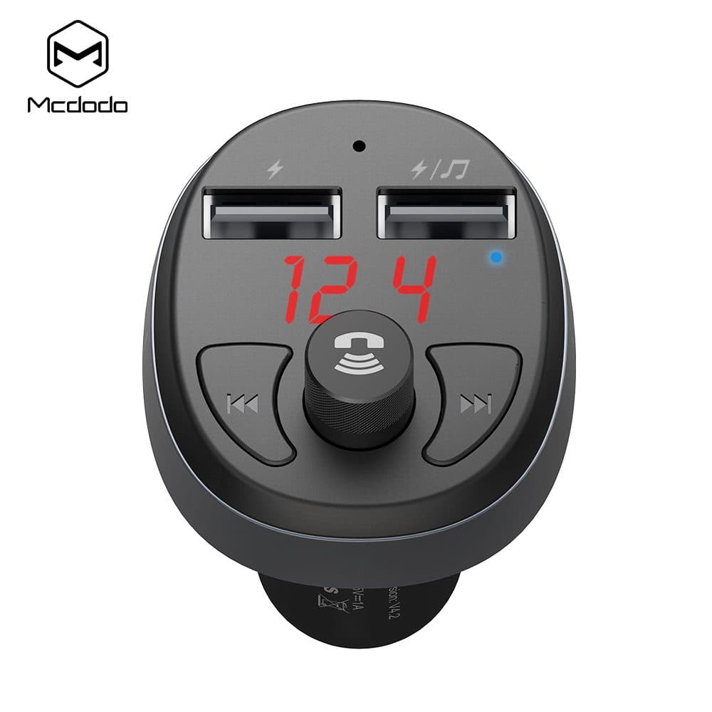 شارژر فندکی با قابلیت تماس و پخش موسیقی مک دودو مدل MCDODO CC-6880 — تصویر ۱۲