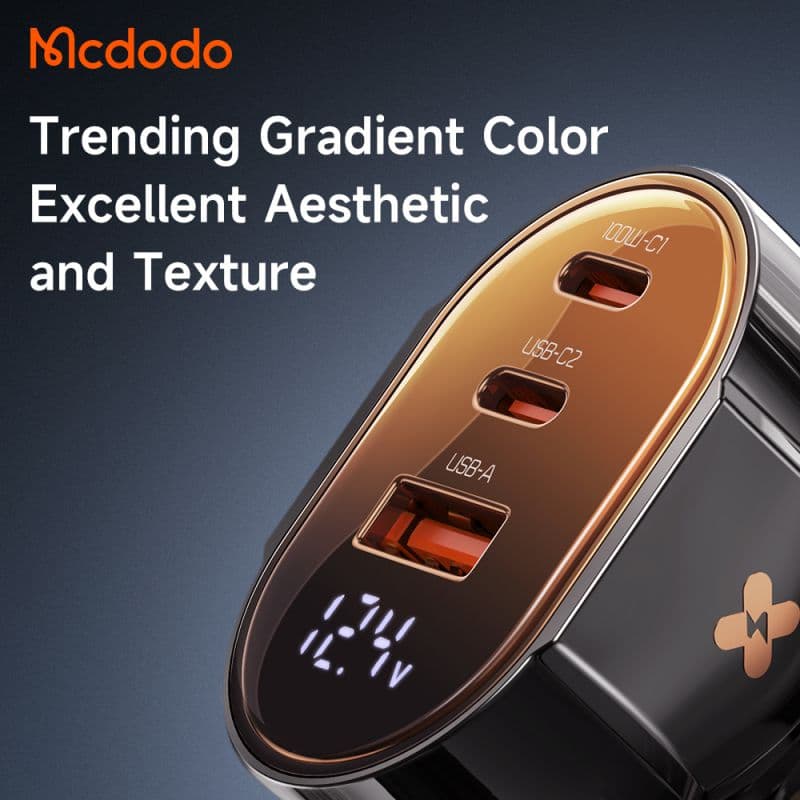 شارژر فندکی 3 پورت 100W مدل MCDODO CC-2310 — تصویر ۶