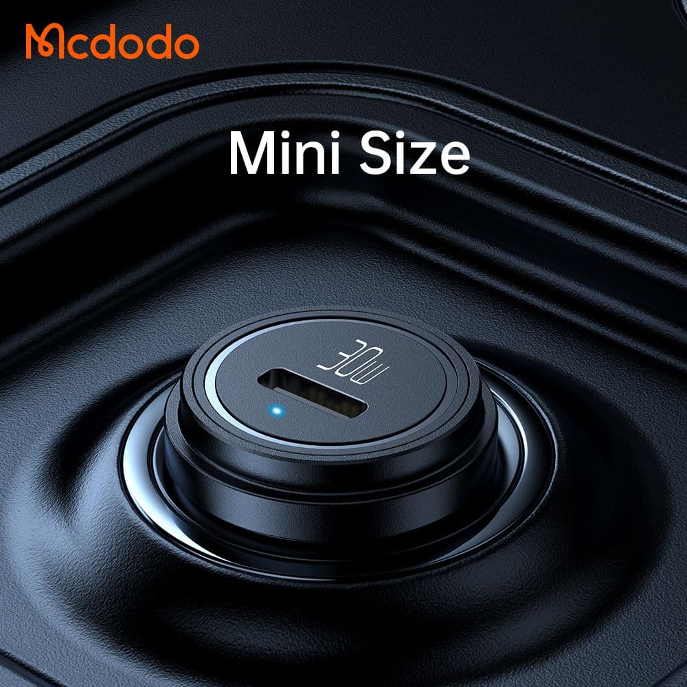 شارژر فندکی 30W مدل MCDODO CC-7493+کابل شارژ — تصویر ۱۱