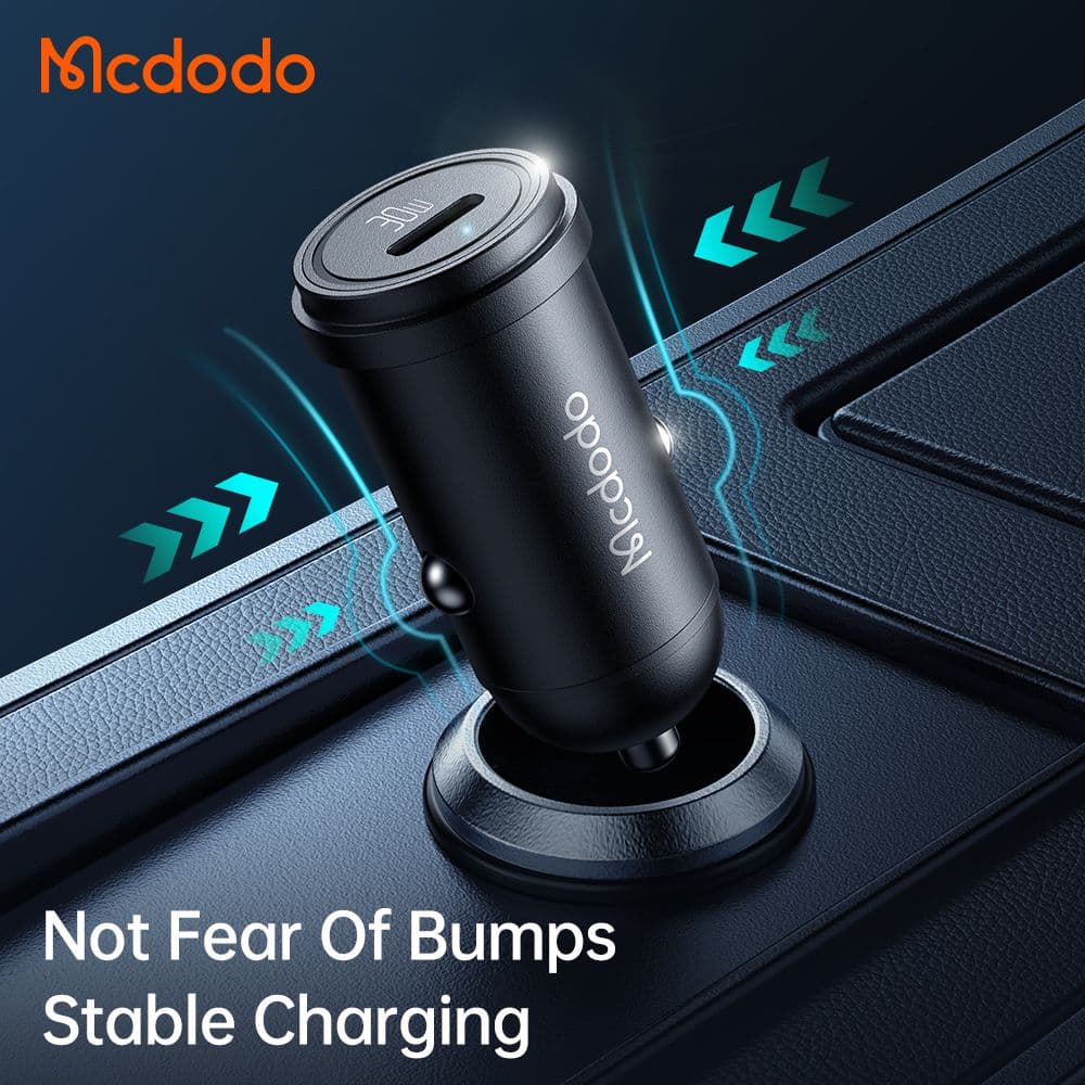 شارژر فندکی 30W مدل MCDODO CC-7493+کابل شارژ — تصویر ۱۰