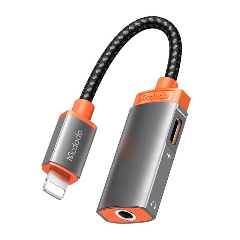 تبدیل lightning به جک 3.5 میلیمتری AUX و پورت lightning مک دودو مدل CA-6710 — تصویر ۹