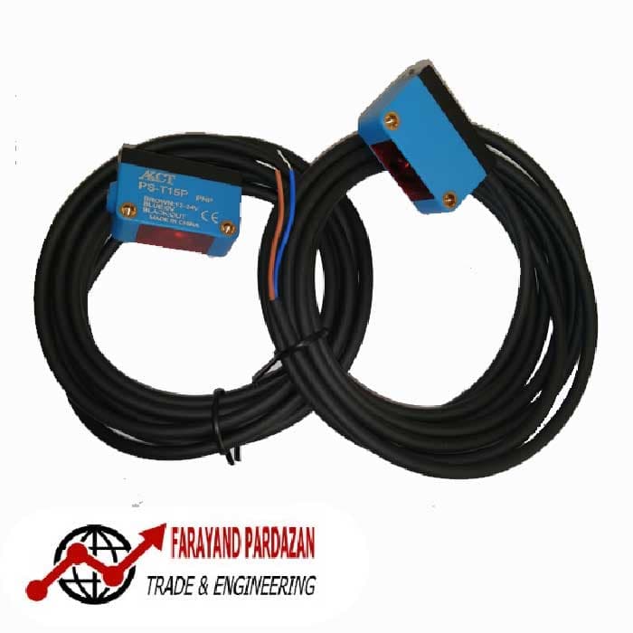سنسور فتو الکتریک PS-T15P/PNP(Thru – beam) — تصویر ۲
