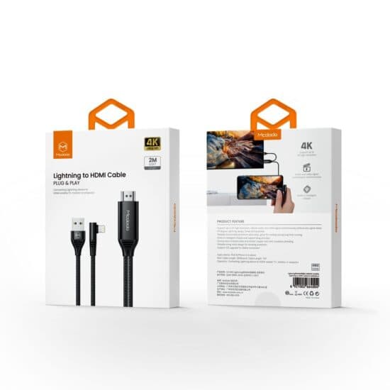 کابل تبدیل lightning به HDMI مدل MCDODO CA-6400 — تصویر ۲
