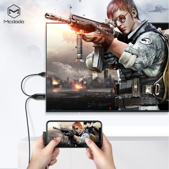 کابل تبدیل lightning به HDMI مدل MCDODO CA-6400 — تصویر ۷
