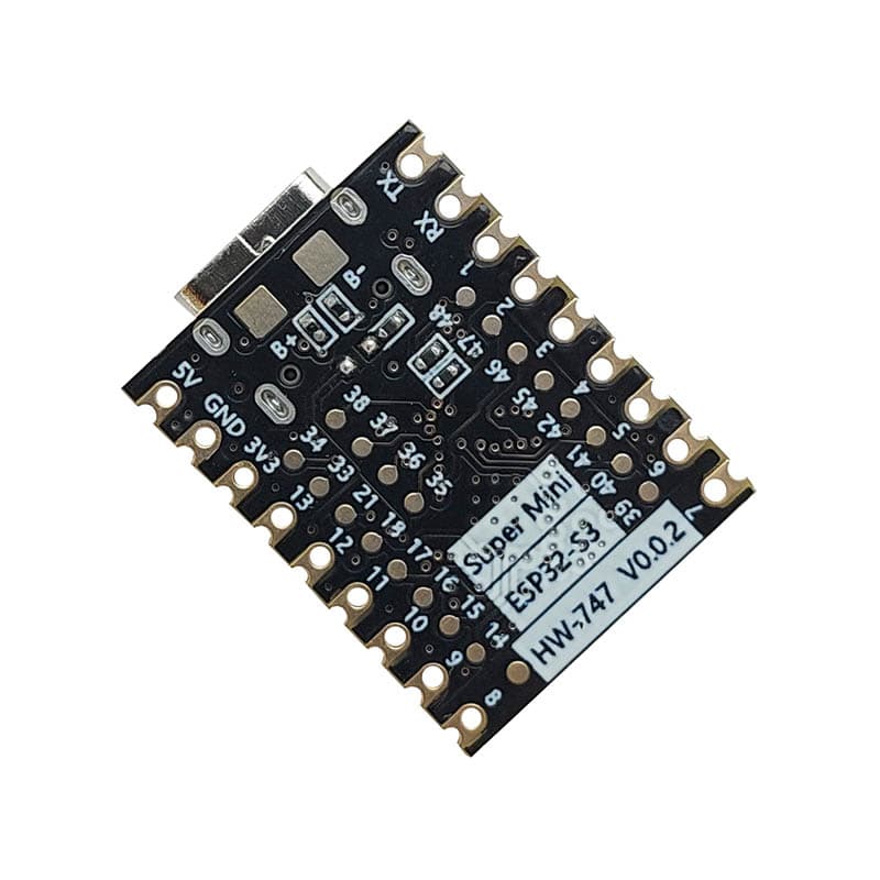 ماژول ESP32-S3 SuperMini دارای Wi-Fi 2.4GHz و Bluetooth 5 با ورودی Type-C — تصویر ۶