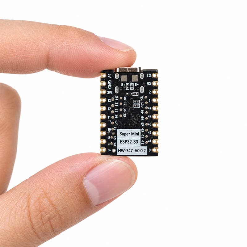 ماژول ESP32-S3 SuperMini دارای Wi-Fi 2.4GHz و Bluetooth 5 با ورودی Type-C — تصویر ۸