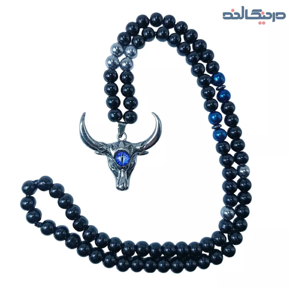 گردنبند سنگی طرح سر گاو — تصویر ۴