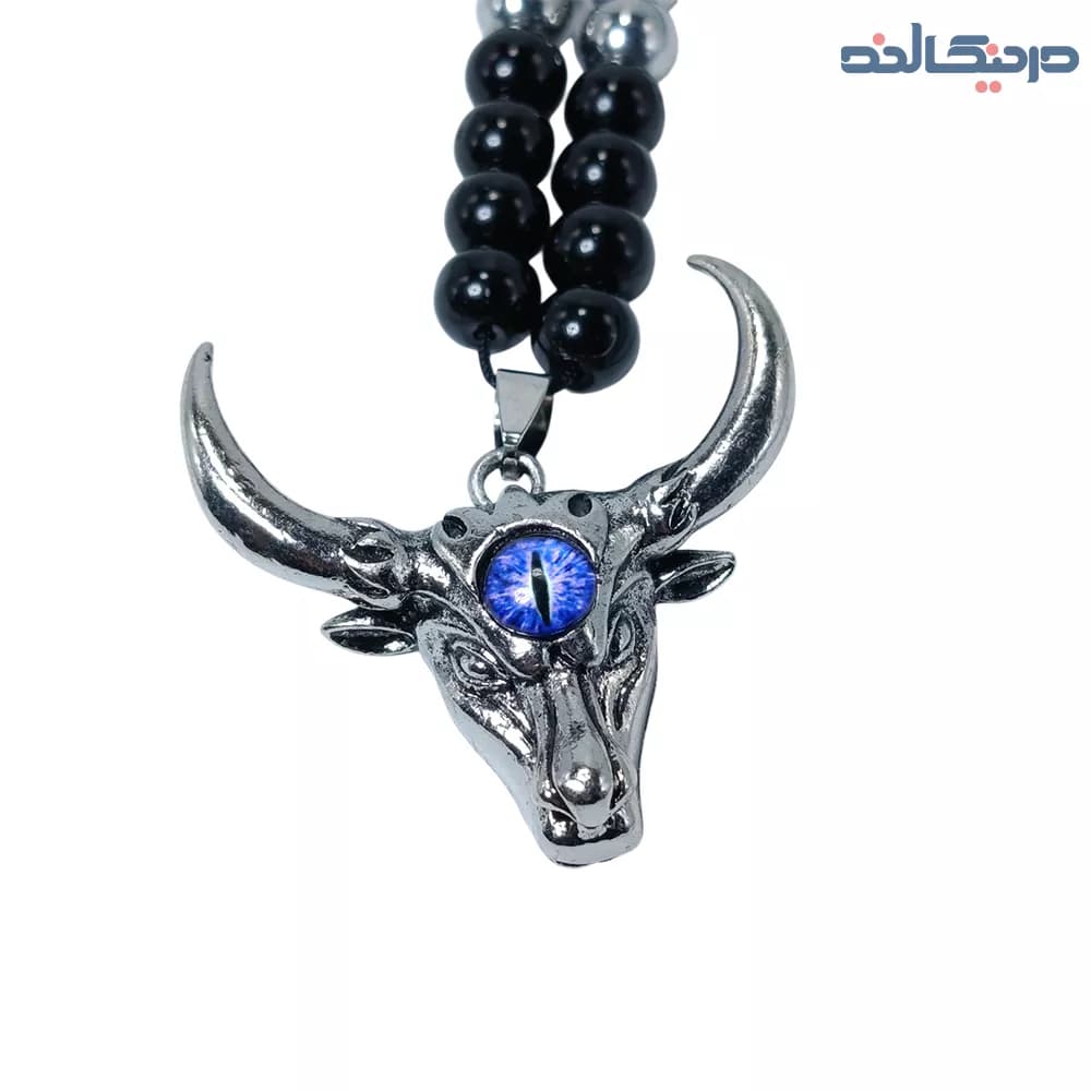 گردنبند سنگی طرح سر گاو — تصویر ۵