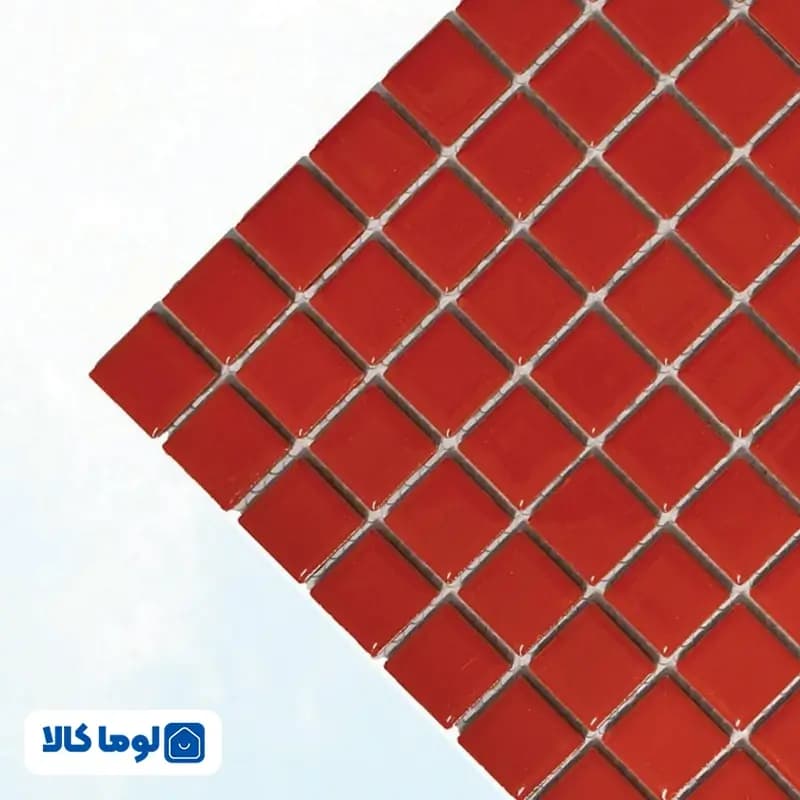 کاشی استخری گهرفام طرح RED1 | قرمز درجه یک — تصویر ۴