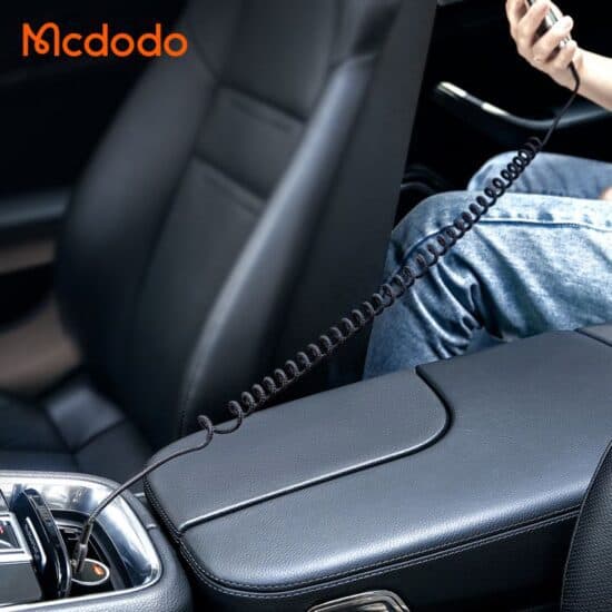 کابل شارژ فنری type-C به لایتنینگ 36w مدل MCDODO CA-1960 طول 1.8 متر — تصویر ۳
