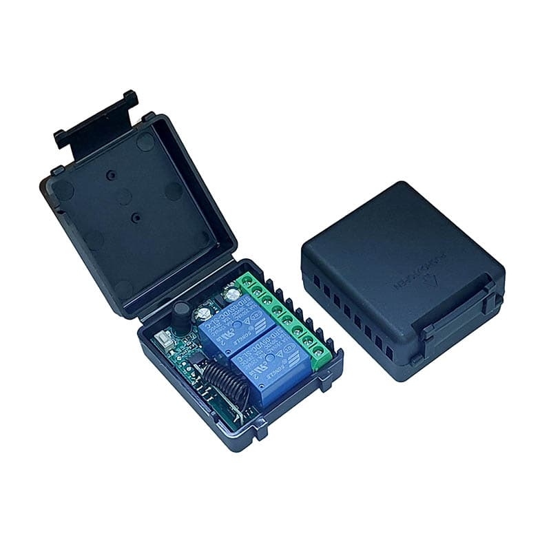گیرنده 2 کاناله 433MHZ رادیویی 220 ولت بدون ریموت — تصویر ۵
