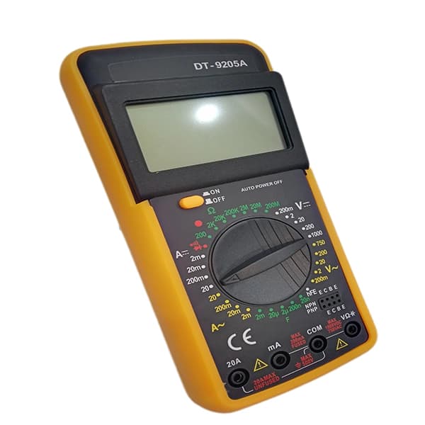 مولتی متر دیجیتال مدل DT9205A — تصویر ۱۲