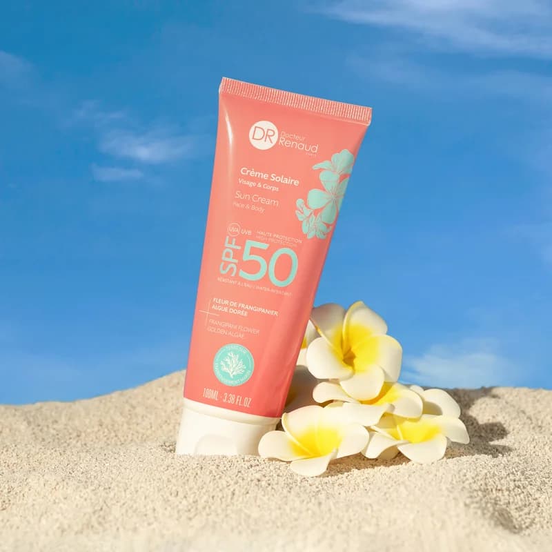 کرم ضد آفتاب SPF50+)DR.Renaud100ml)رنارد — تصویر ۴