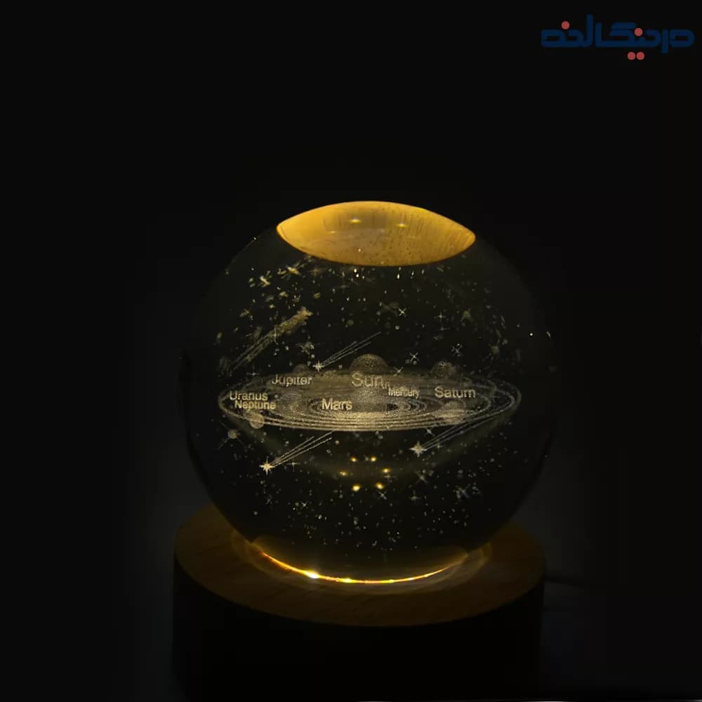 گوی کریستالی مدل منظومه شمسی