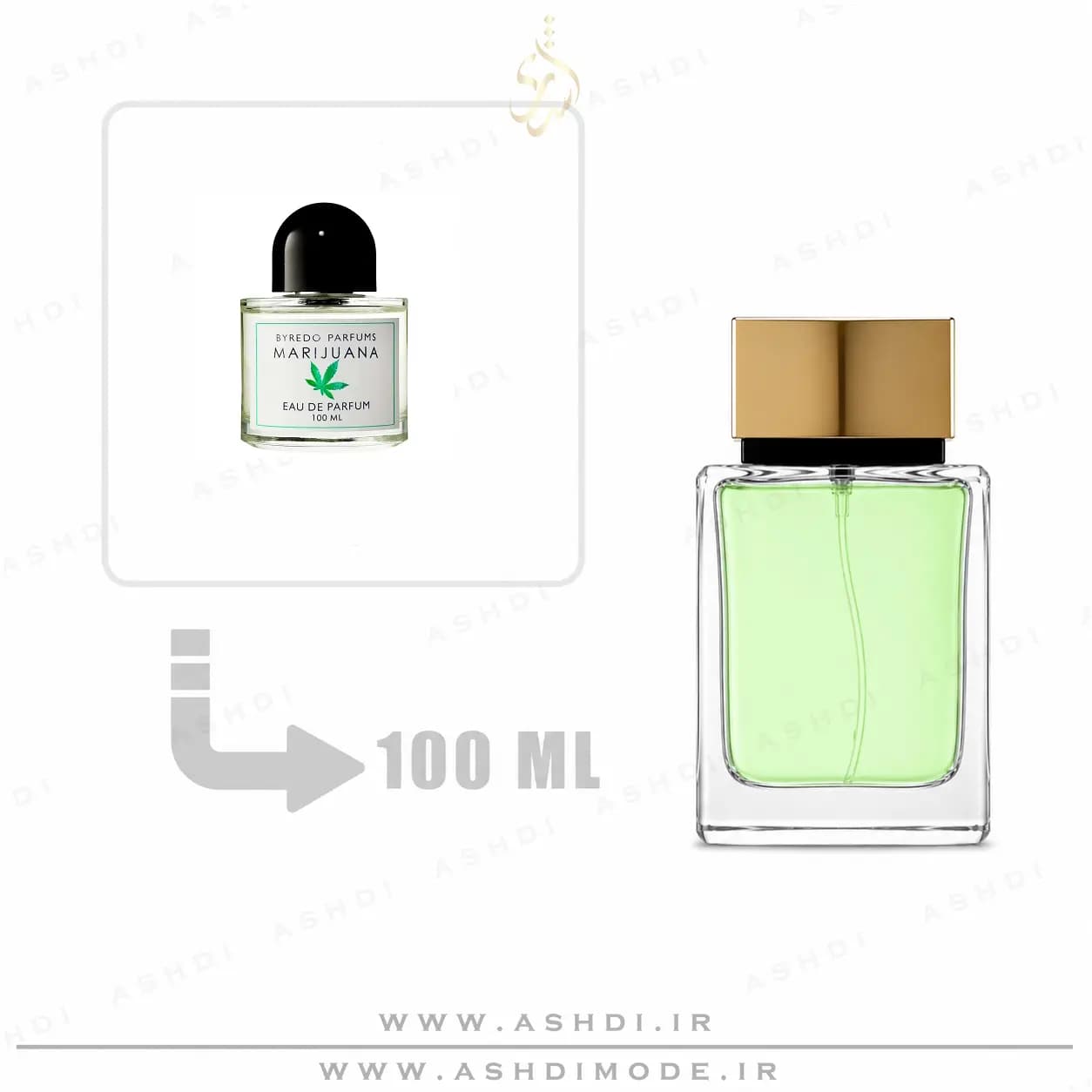 عطر ادکلن بایردو ماری جوانا 100 میل اشدی | Byredo Marijuana 100ml ASHDI