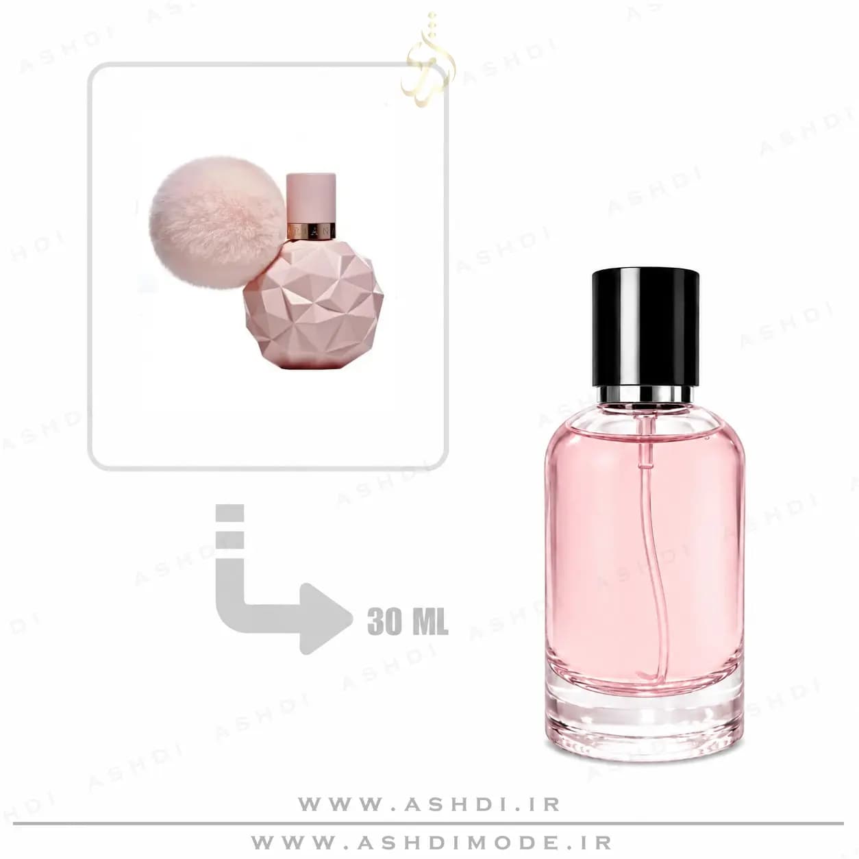 عطر ادکلن آریانا گراند اری 30 میل اشدی | Ari Ariana Grande Parfum 30ml ASHDI — تصویر ۲