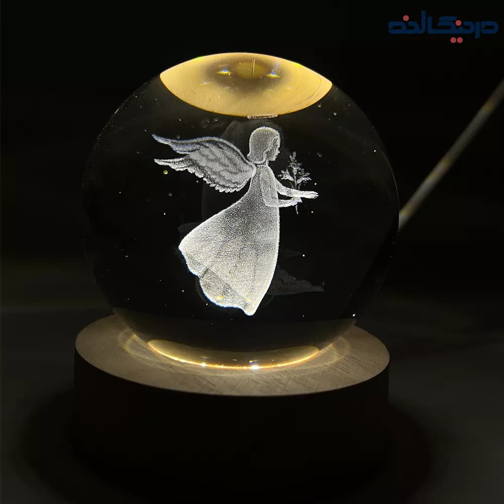 گوی کریستالی مدل فرشته