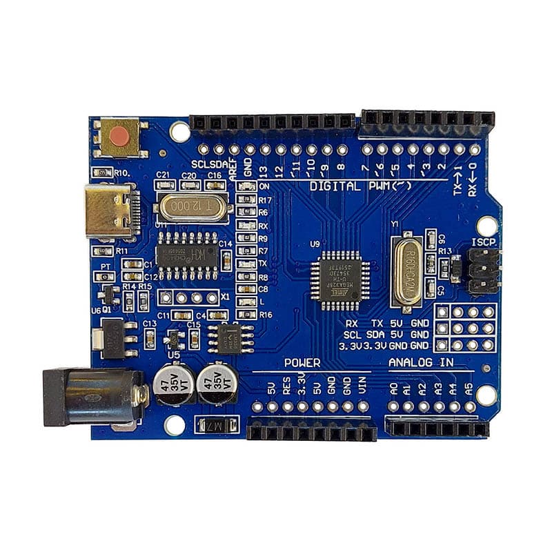 برد ARDUINO UNO SMD درایور CH340 با ورودی Type-C — تصویر ۶