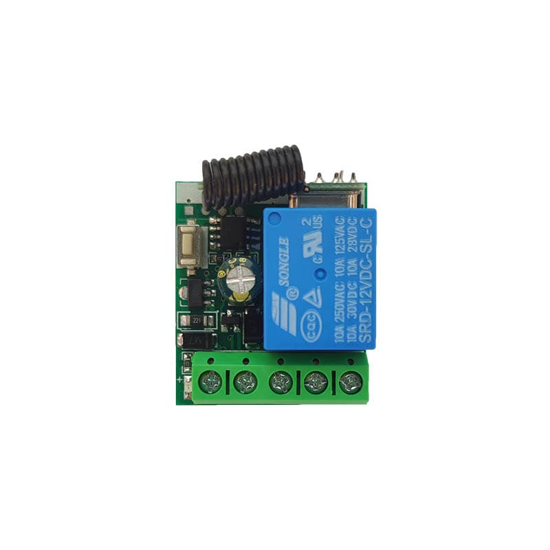 گیرنده تک کاناله 315MHz رادیویی 12ولت بدون ریموت — تصویر ۴