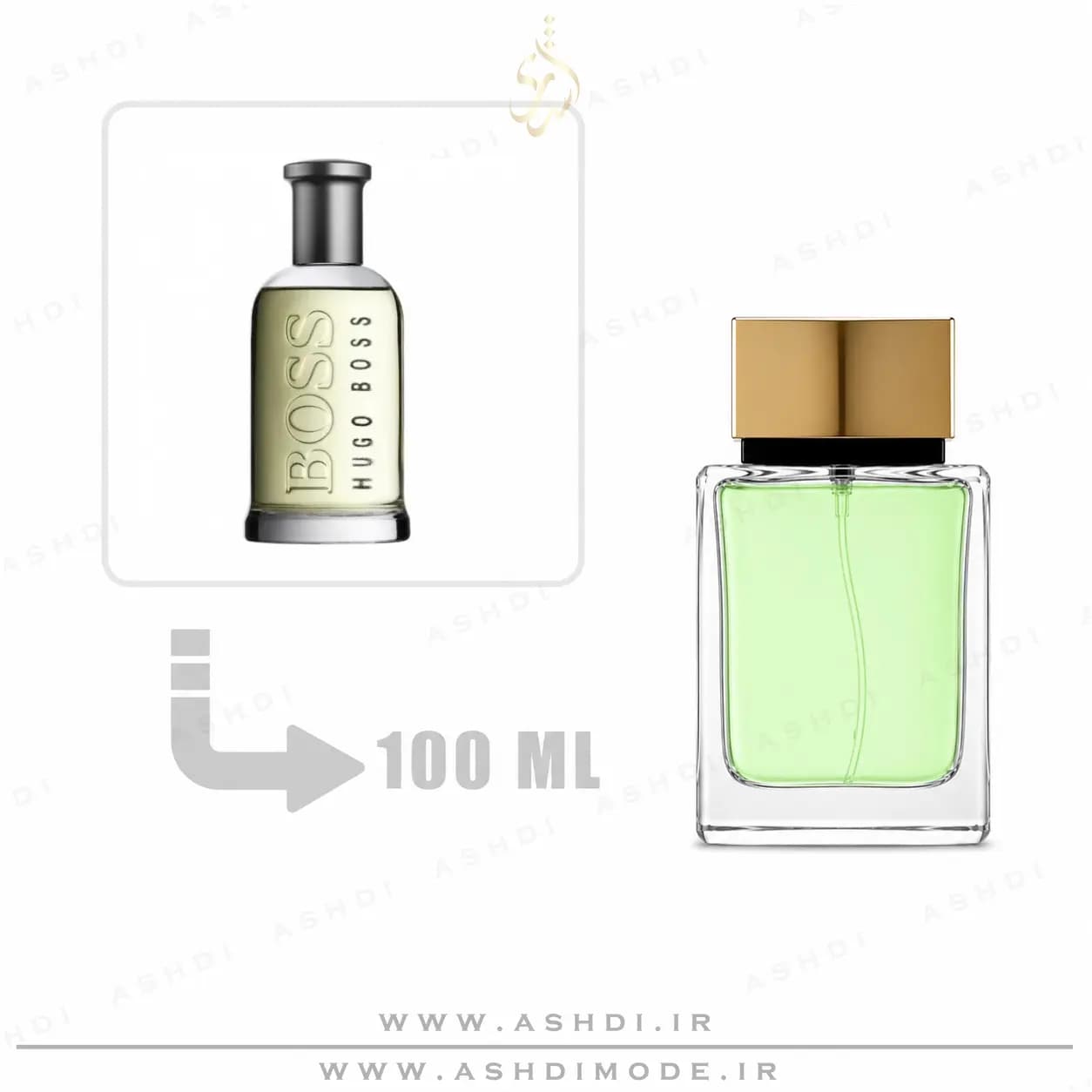 عطر ادکلن هوگو باس باس باتلد 100 میل اشدی | HUGO BOSS Boss Bottled Extra Parfum 100ml ASHDI