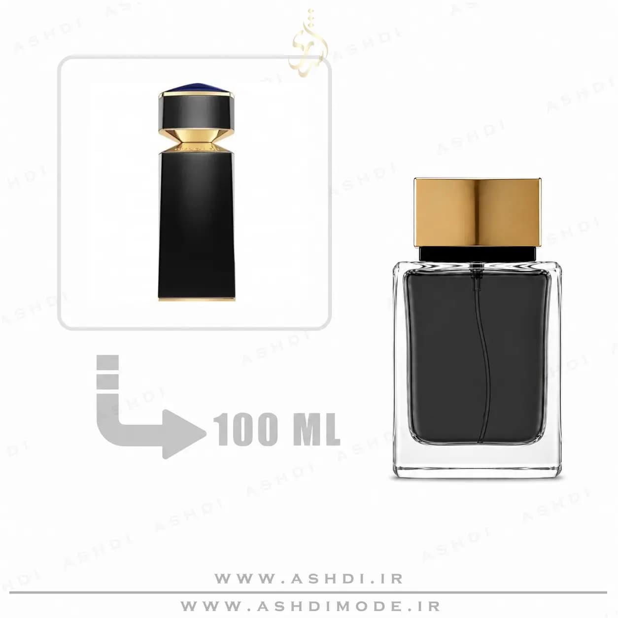 عطر ادکلن بولگاری گیان 100 میل اشدی | BVLGARI Le Gemme Gyan 100ml ASHDI Extra Parfum — تصویر ۲