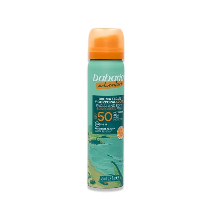 اسپری ضد آفتاب صورت باباریا 75 میل SPF50 — تصویر ۵