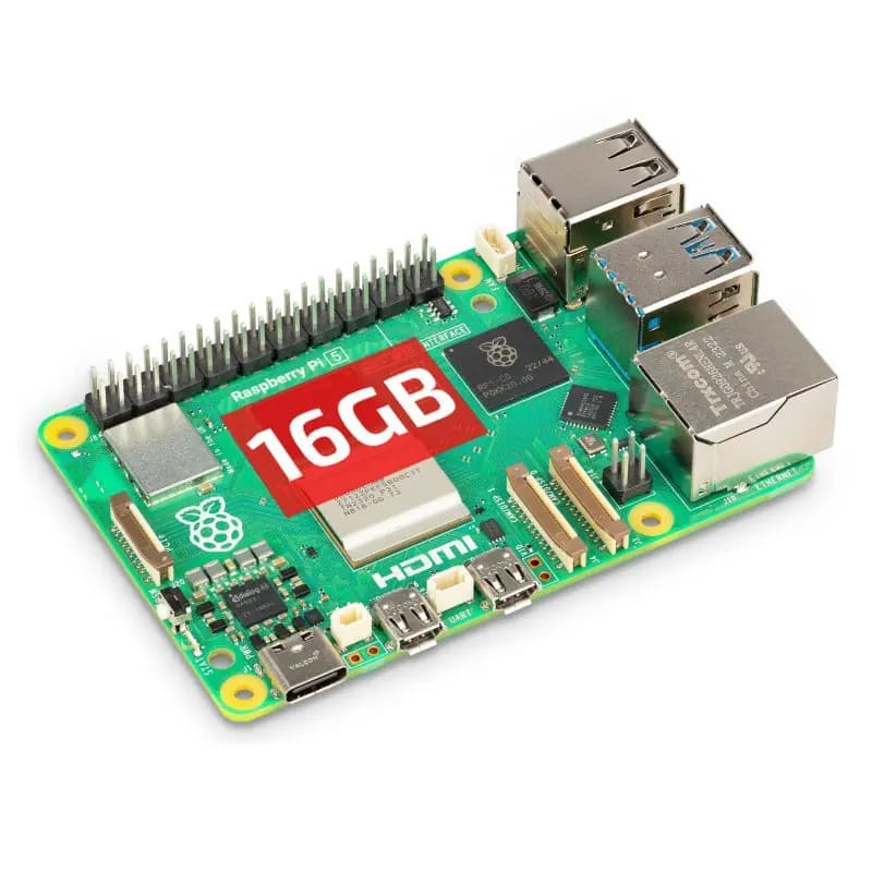 برد رسپبری پای 5 تولید انگلستان با رم 16 گیگابایت | Raspberry pi 5 with 16G RAM — تصویر ۴