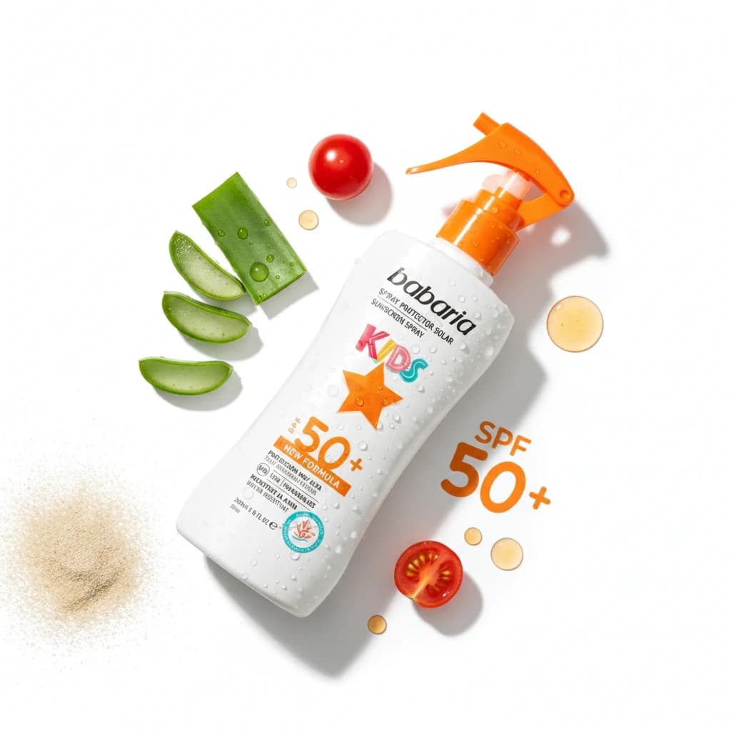 اسپری ضدآفتاب SPF 50 کودک باباریا 200 میل — تصویر ۶