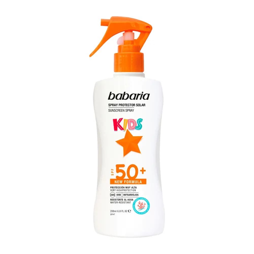 اسپری ضدآفتاب SPF 50 کودک باباریا 200 میل — تصویر ۲