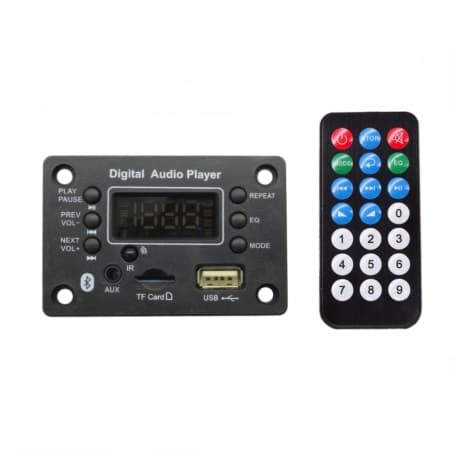 پخش کننده MP3 بلوتوثی 12V مدل G016 (مربعی) — تصویر ۱۱