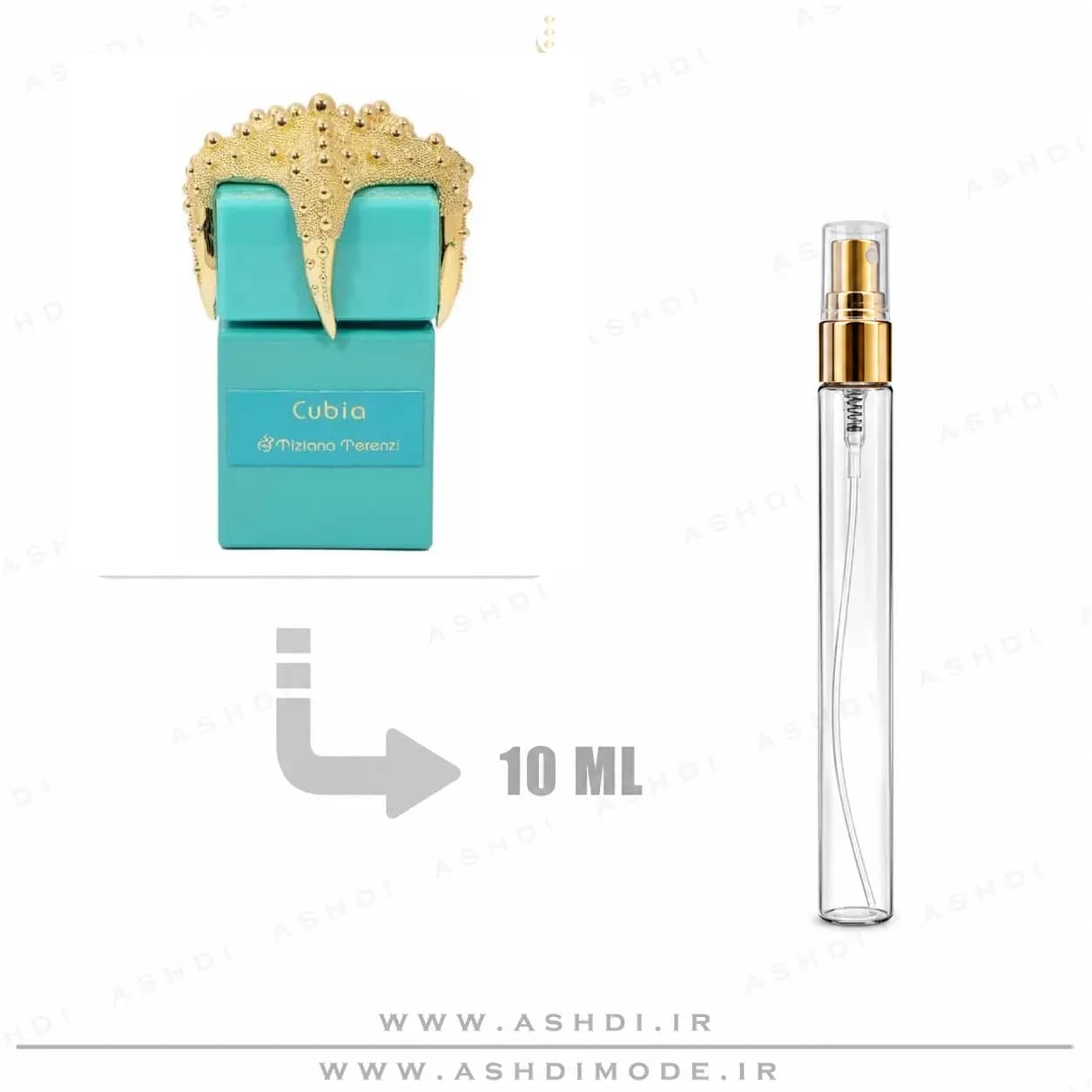 دکانت 10 میل اصلی عطر ادکلن تیزیانا ترنزی کوبیا | Tiziana Terenzi Cubia 10ml Decant