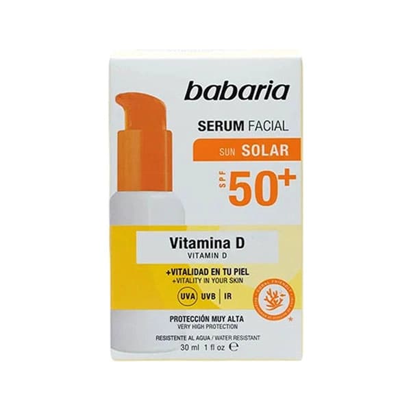 سرم ویتامین D همراه با ضدآفتاب باباریا (F-50) 30 میل