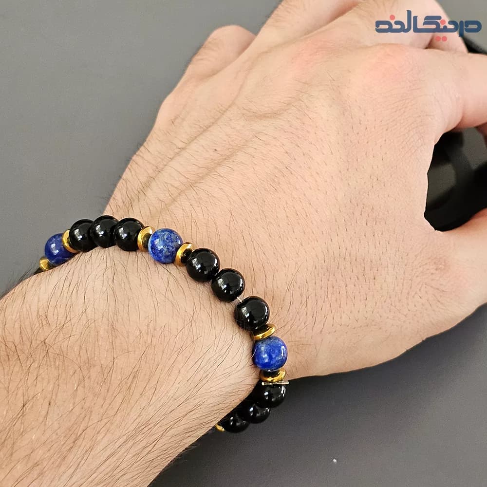 دستبند سنگی لاجورد — تصویر ۵