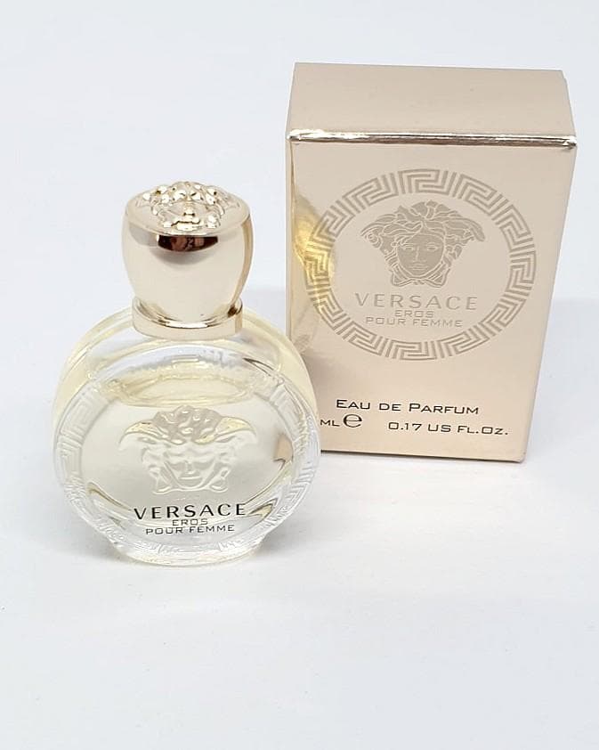 عطر ادکلن مینیاتوری ورساچه اروس پور فم ادوپرفیوم 5 میل اصلی | Versace Eros Pour Femme EDP Miniature 5ml Original — تصویر ۲