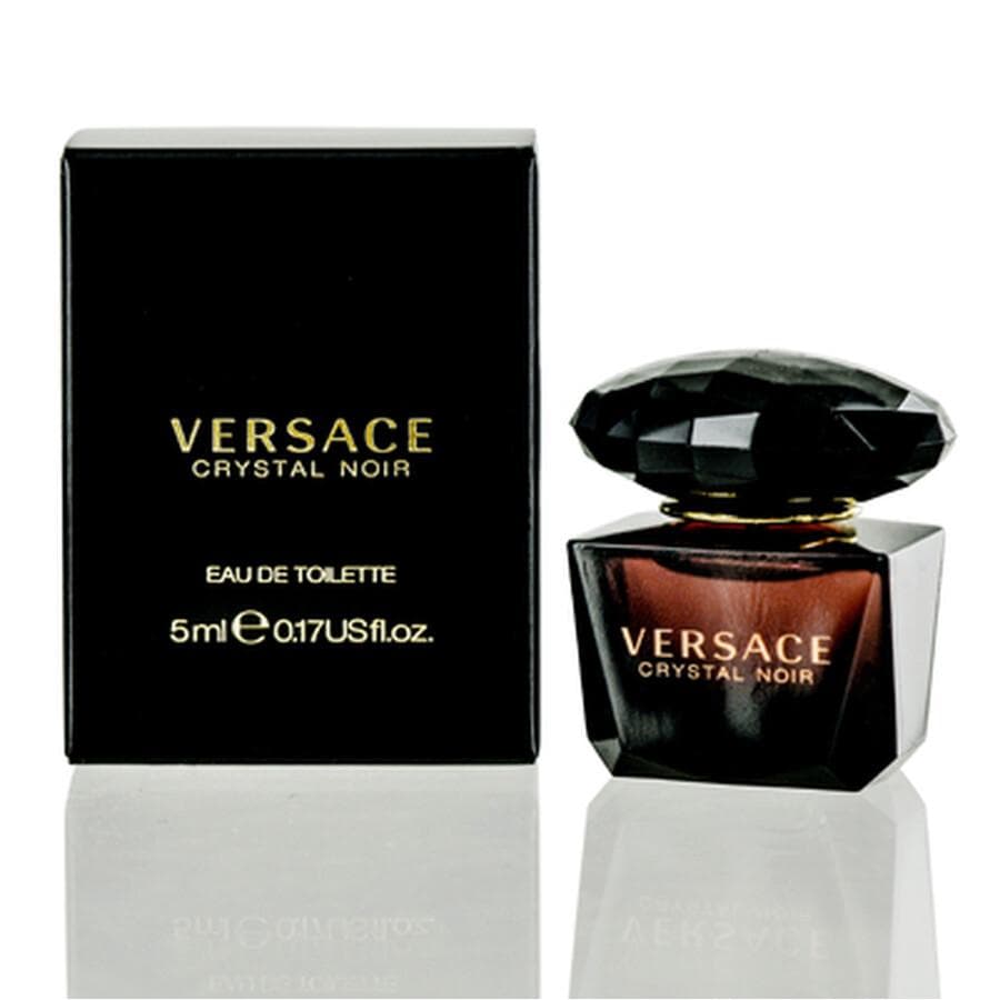 عطر ادکلن مینیاتوری ورساچه کریستال نویر ادوتویلت 5 میل اصلی | Versace Crystal Noir EDT Miniature 5ml Original