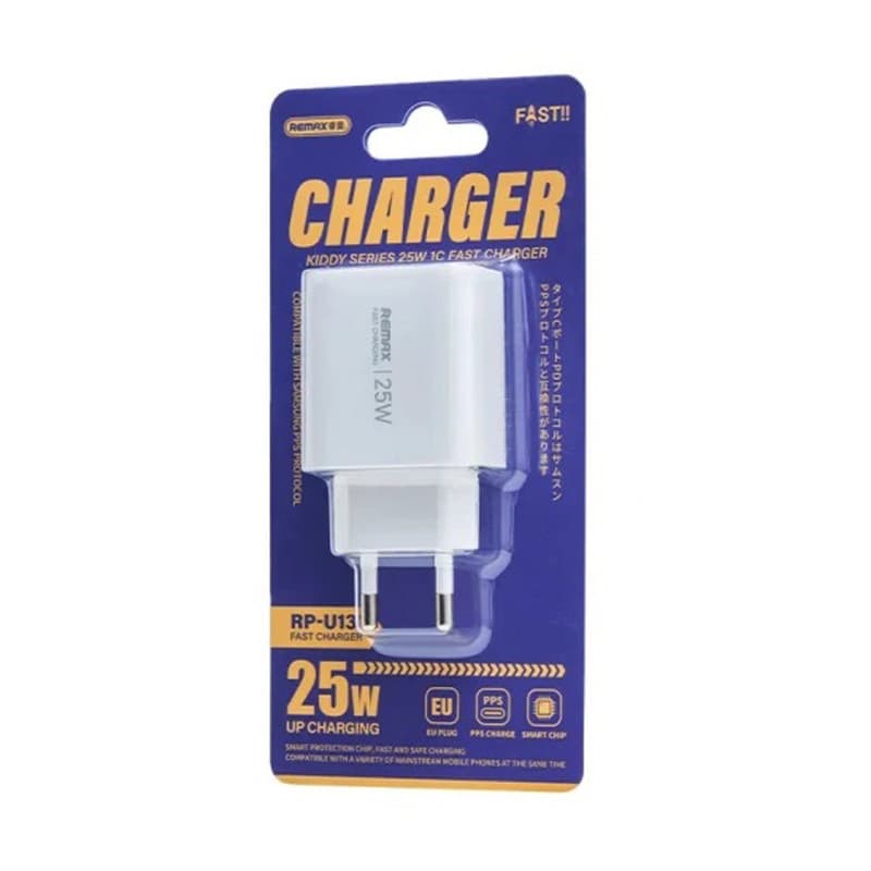 شارژر دیواری 25 وات ریمکس مدل Fast Charge PD25W — تصویر ۵
