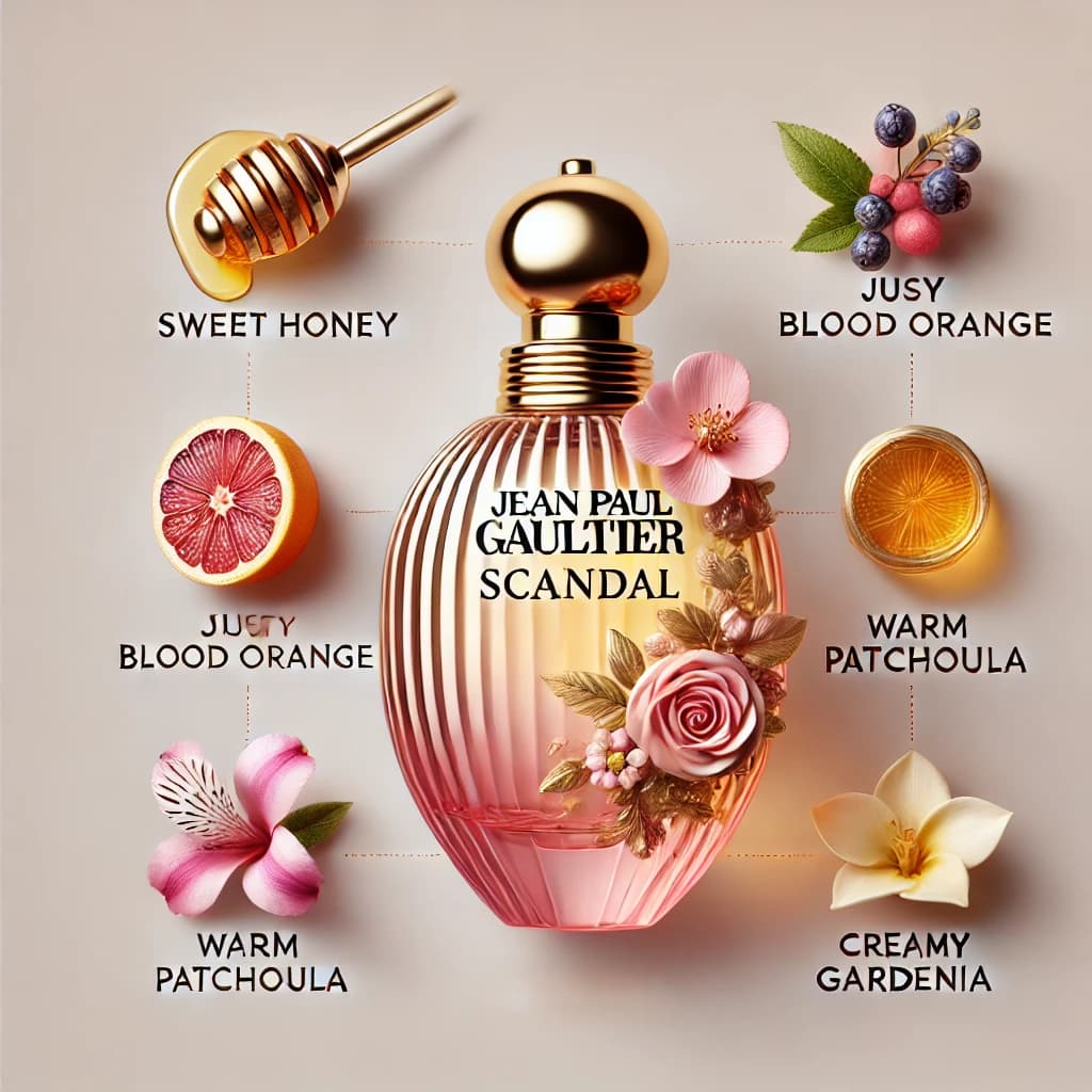عطر ژان پل گوتیه اسکندل زنانه (عطر گرم) — تصویر ۳