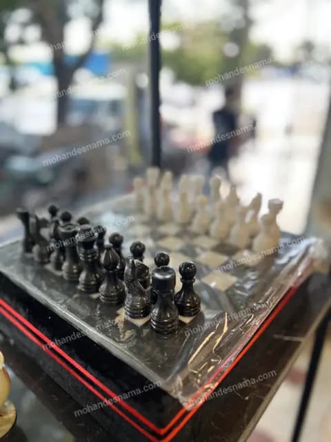شطرنج سنگی کد 4052 — تصویر ۳