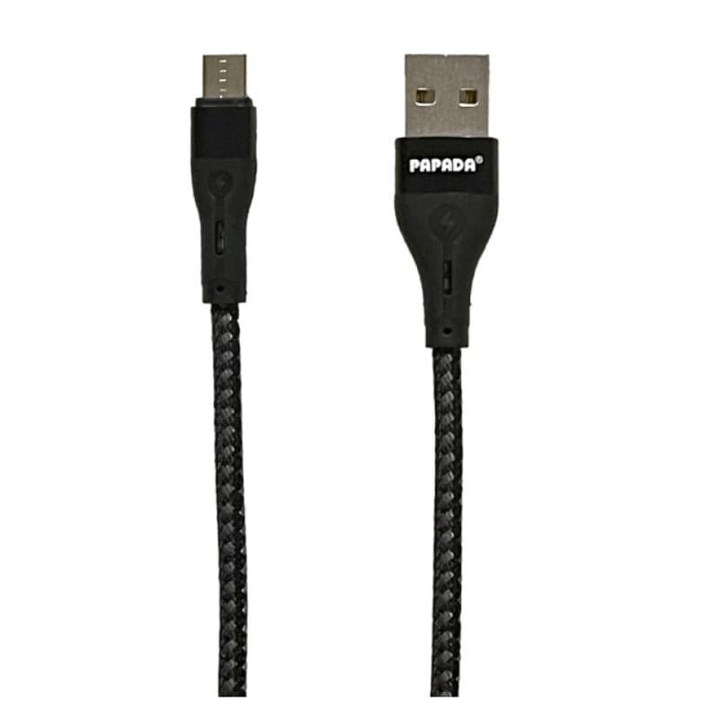 کابل تبدیل USB به MicroUSB پاپادا مدل PL-120 طول 1 متر — تصویر ۳