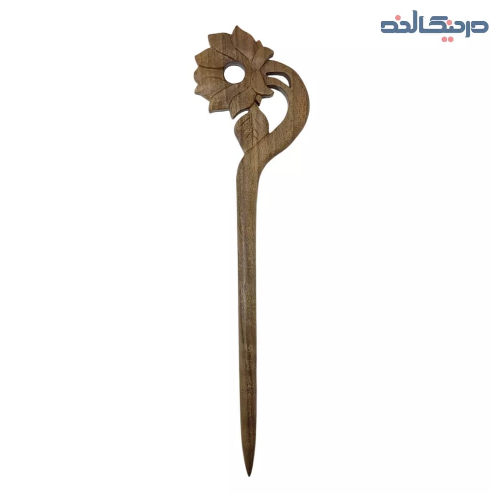 کانزاشی چوبی مدل گل خورشیدی ( دستساز)