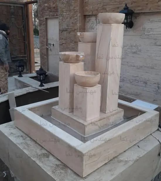 آبنما سنگی مدل ۵۰۱۶ — تصویر ۳