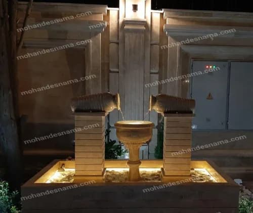 آبنما سنگی مدل ۵۰۱۲ — تصویر ۲