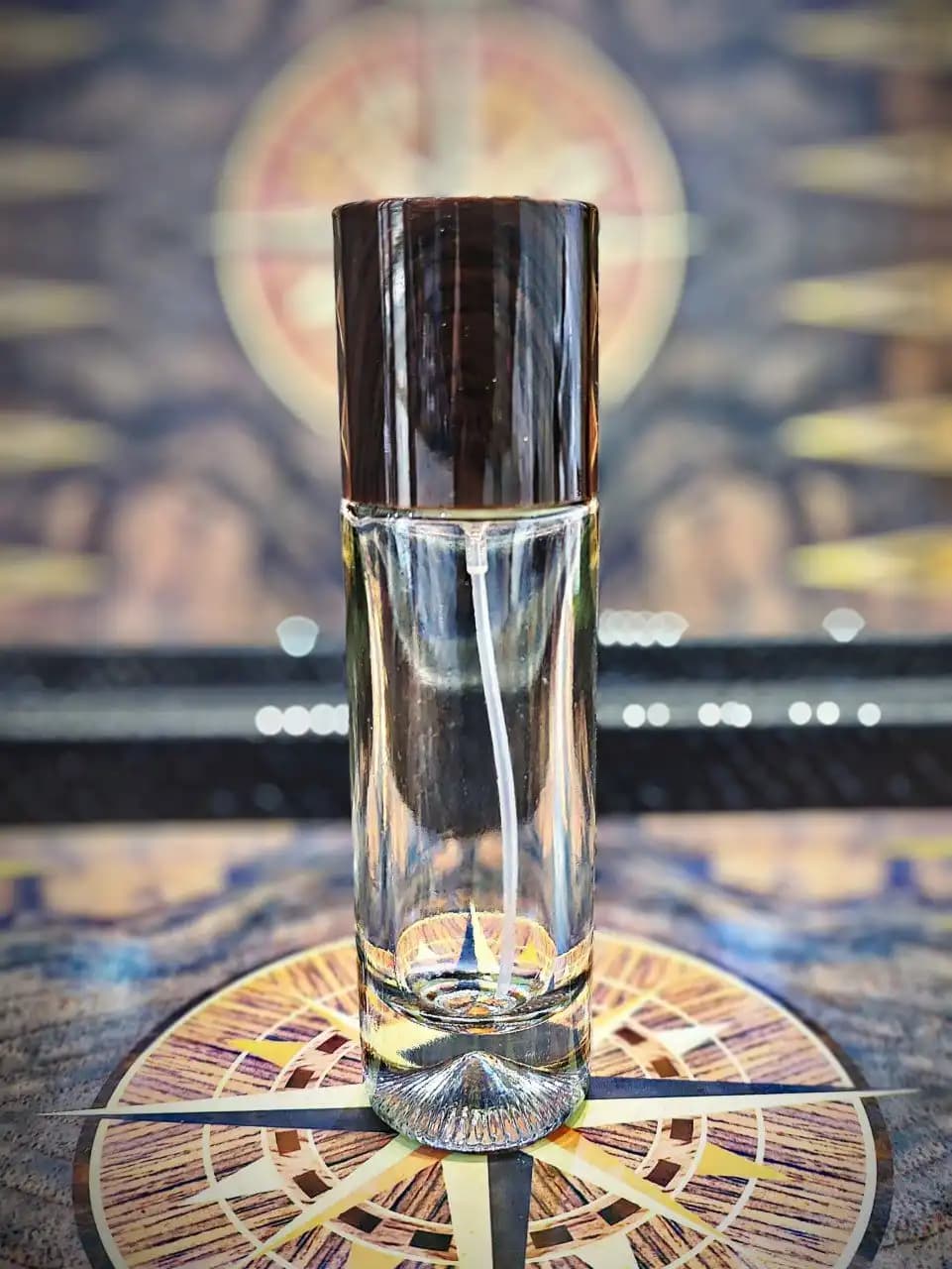 شیشه عطر (پیچی) استوانه ای درب چوبی 30 میل – 12 عددی