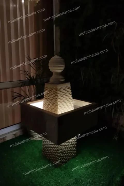 آبنما سنگی مدل 5004 — تصویر ۲