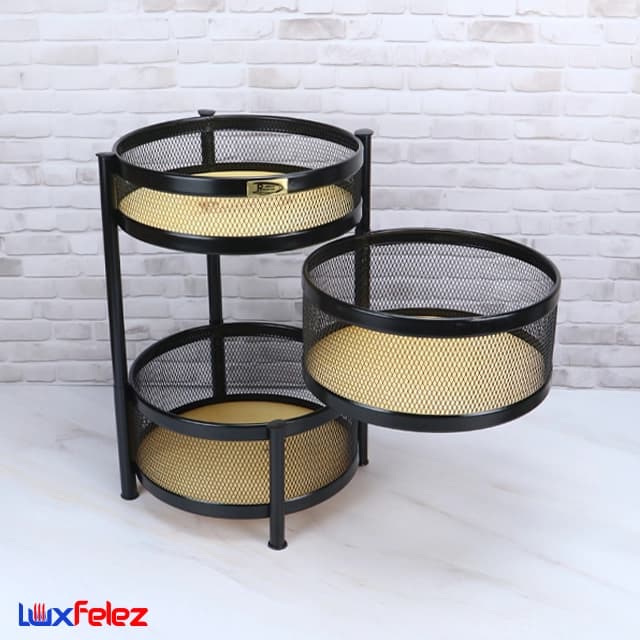 جا پیازی پرشیا مدل توری کف چوب 2/5 طبقه — تصویر ۷