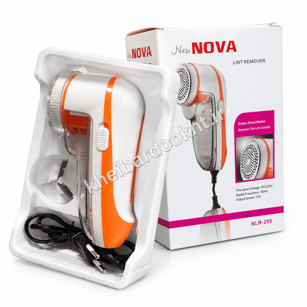 پرزگیر برقی لباس New NOVA مدل NLR-208 — تصویر ۵